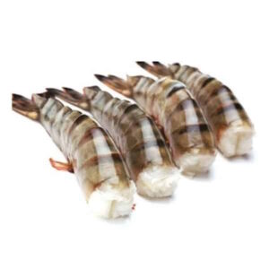 Креветка чорна тигрова без голови (16/20), 1 кг
