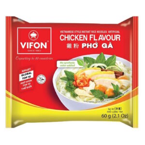 Локшина рисова швидкого приготування з куркою, 60 г